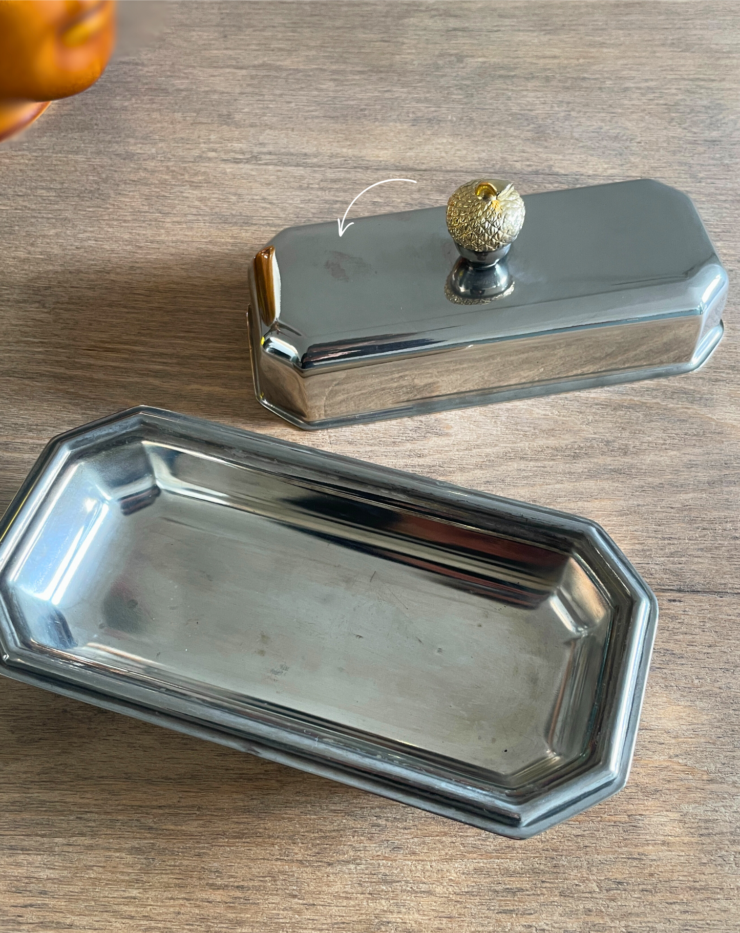 Ancien beurrier gland Ohmabergere