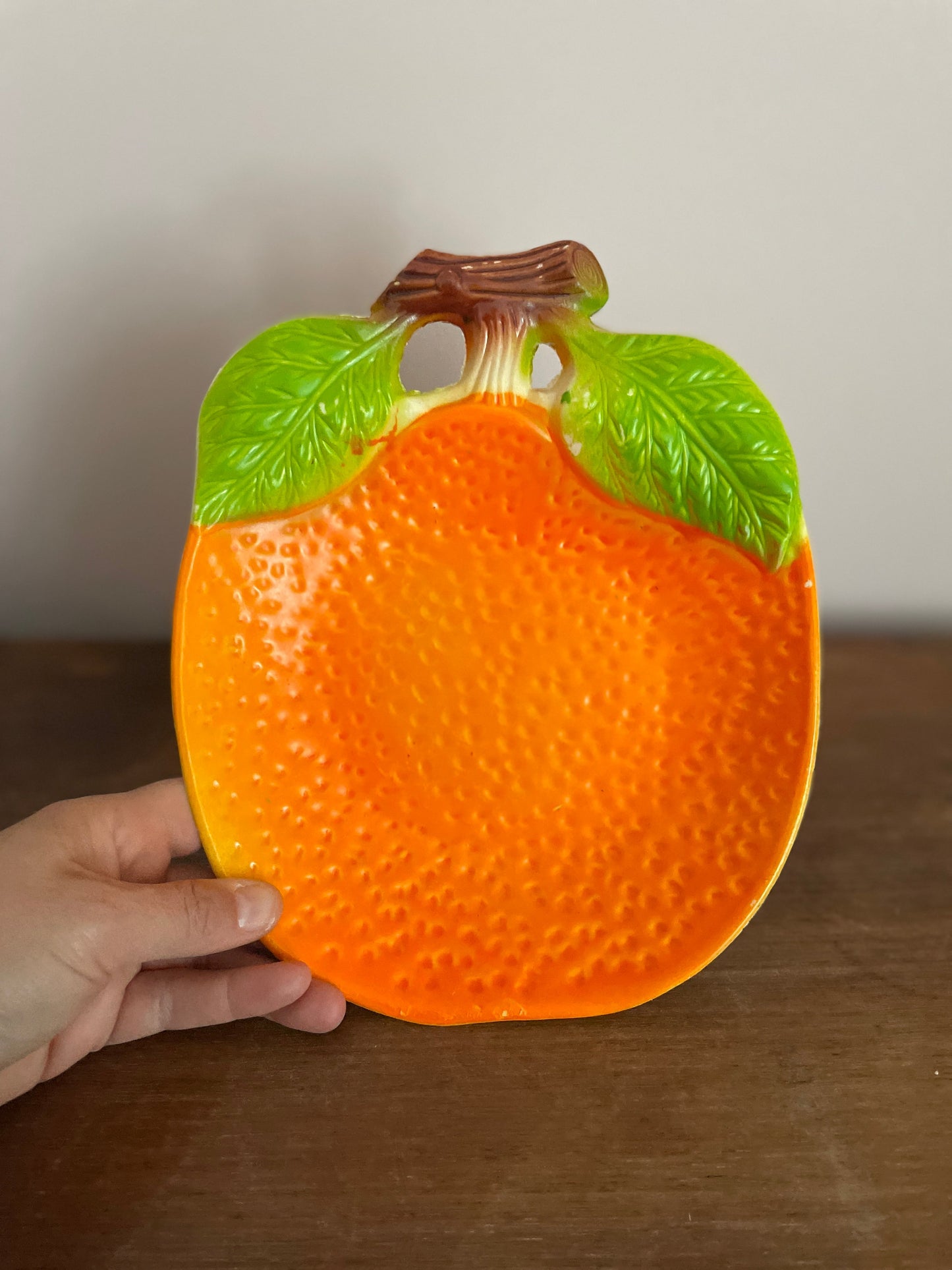Assiette fruit vintage Ohmabergere