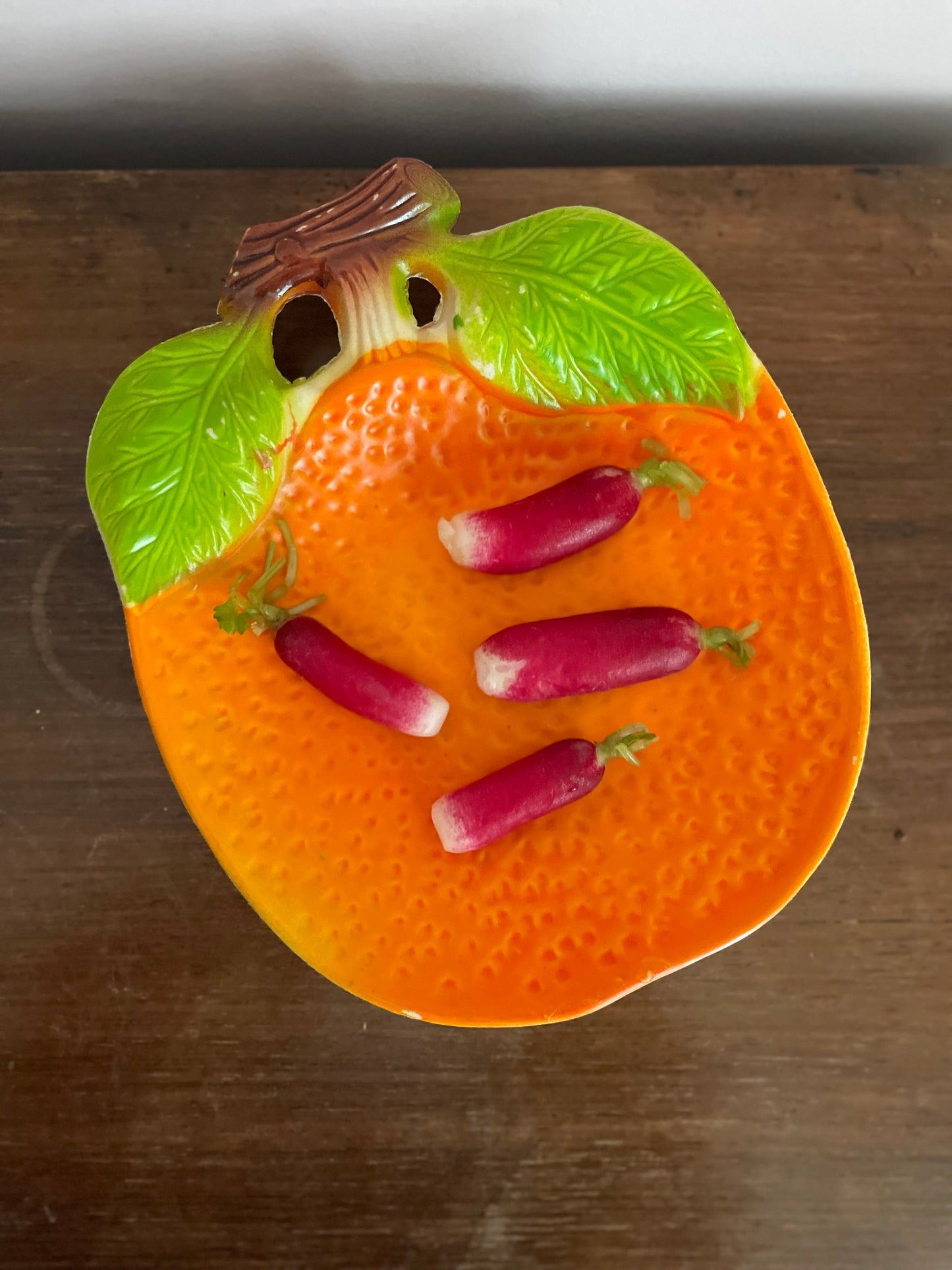 Assiette fruit vintage Ohmabergere