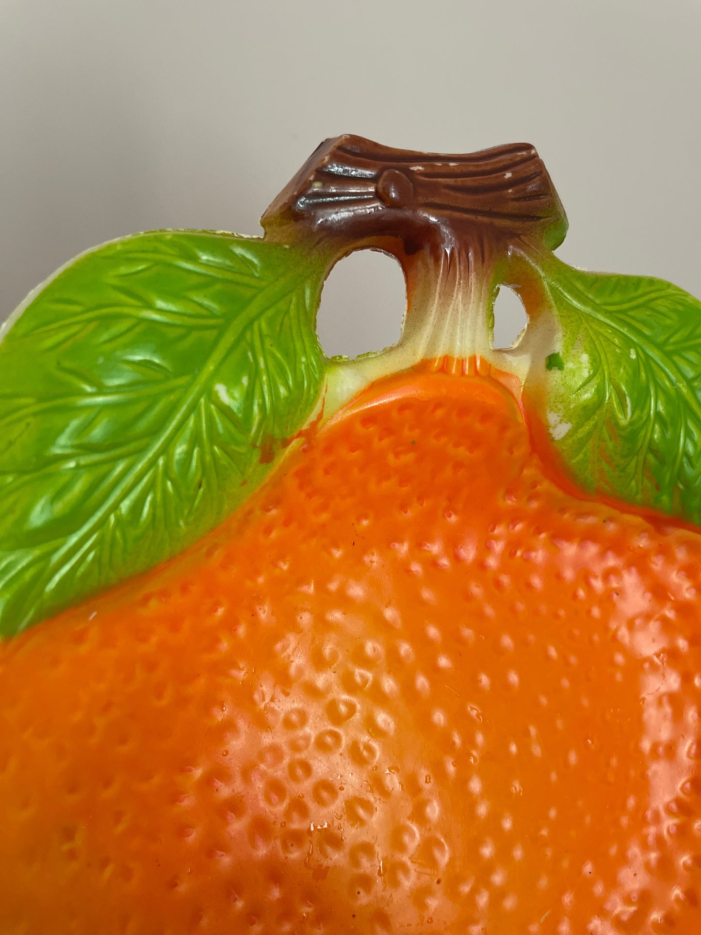 Assiette fruit vintage Ohmabergere