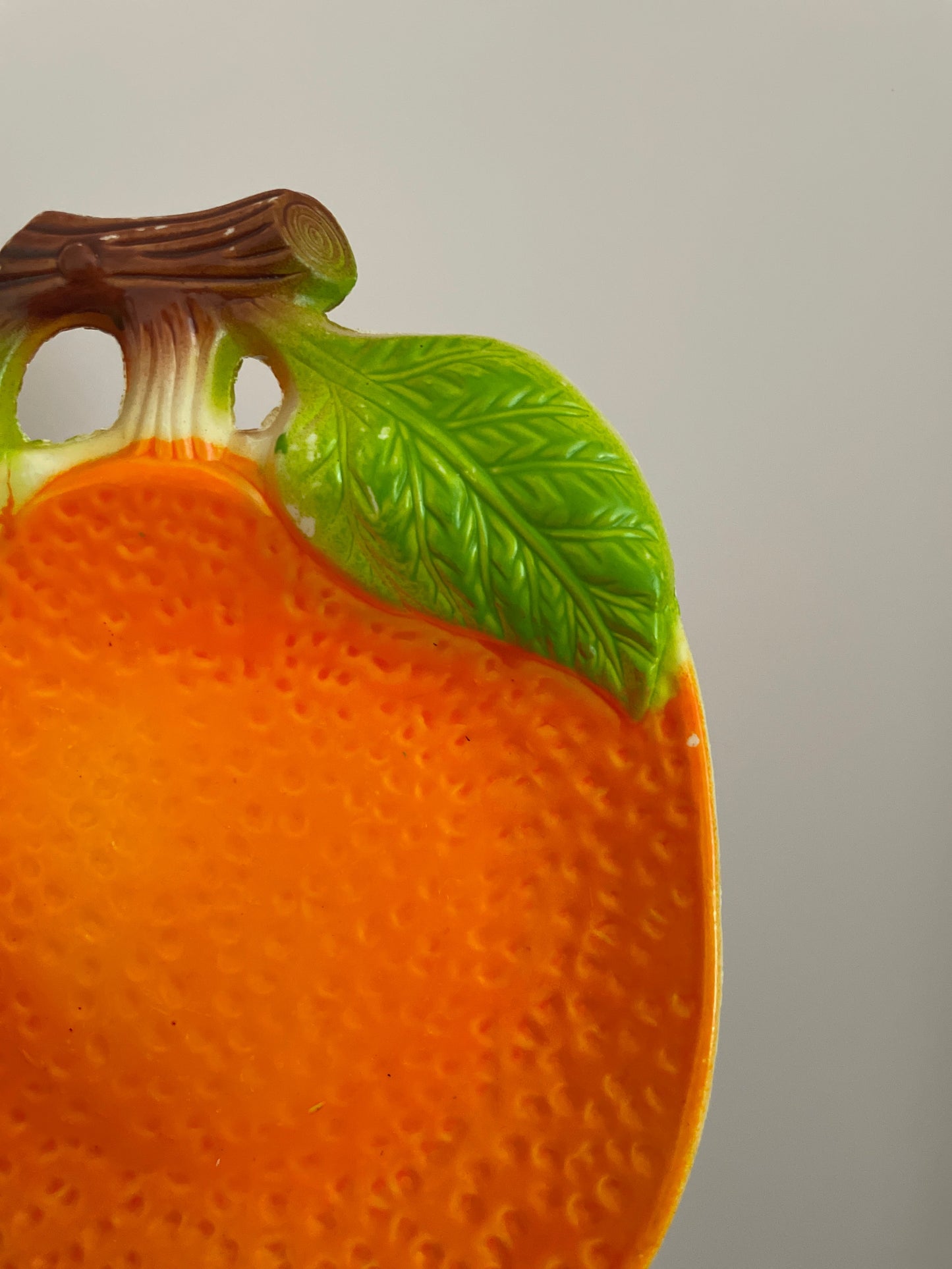 Assiette fruit vintage Ohmabergere