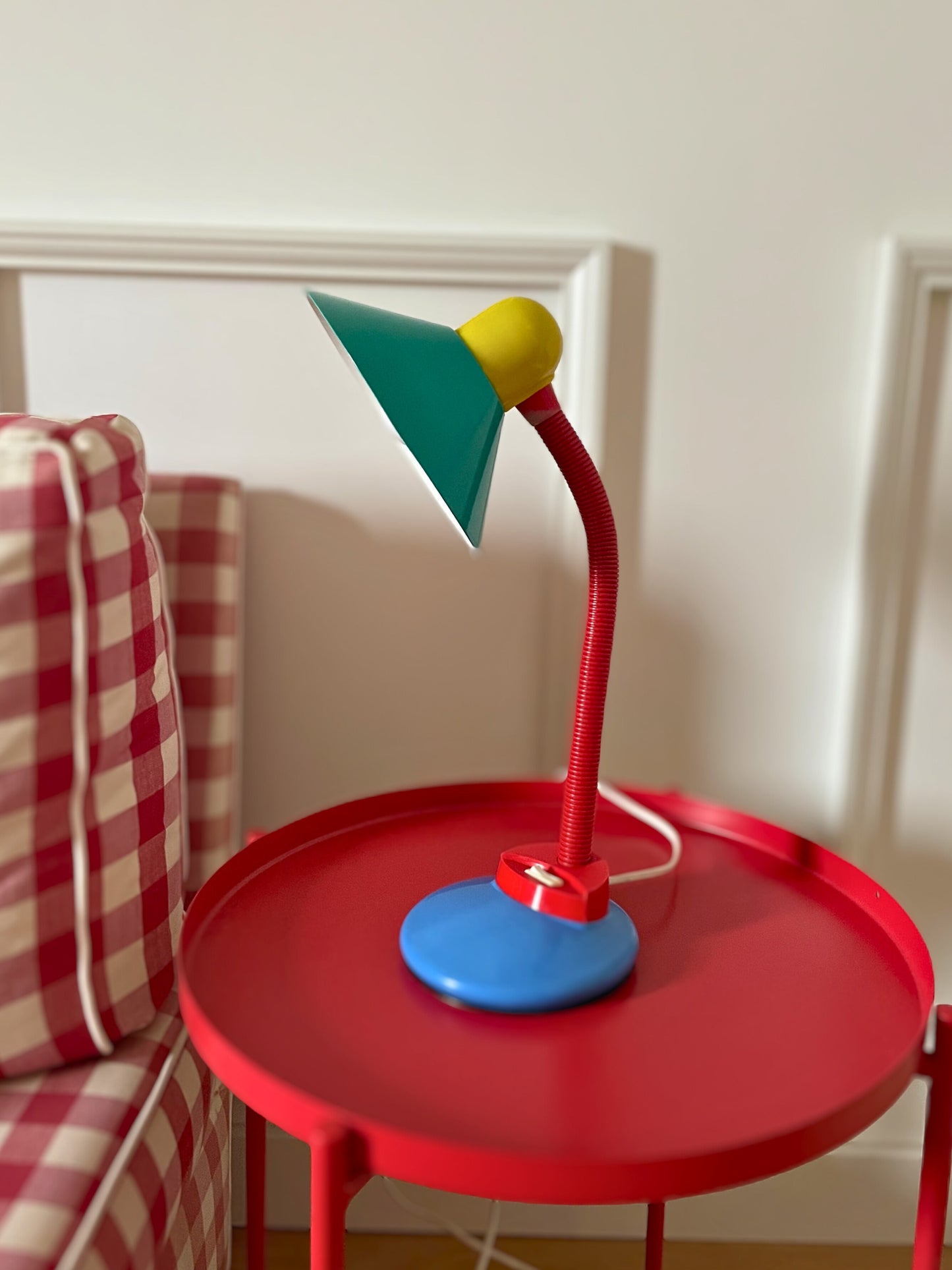 Lampe de bureau multicolore Ohmabergere