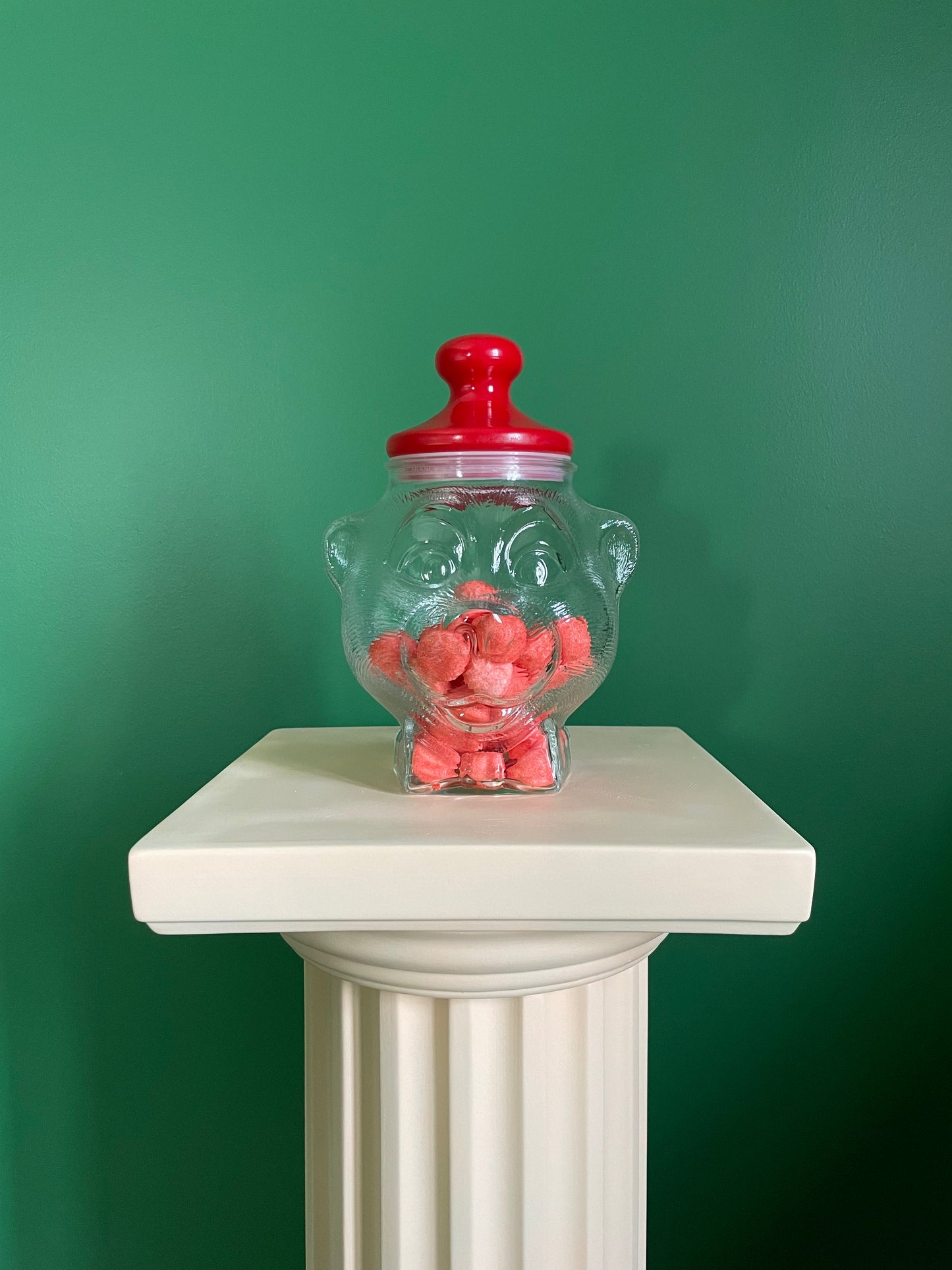 Bonbonnière ours vintage Ohmabergere