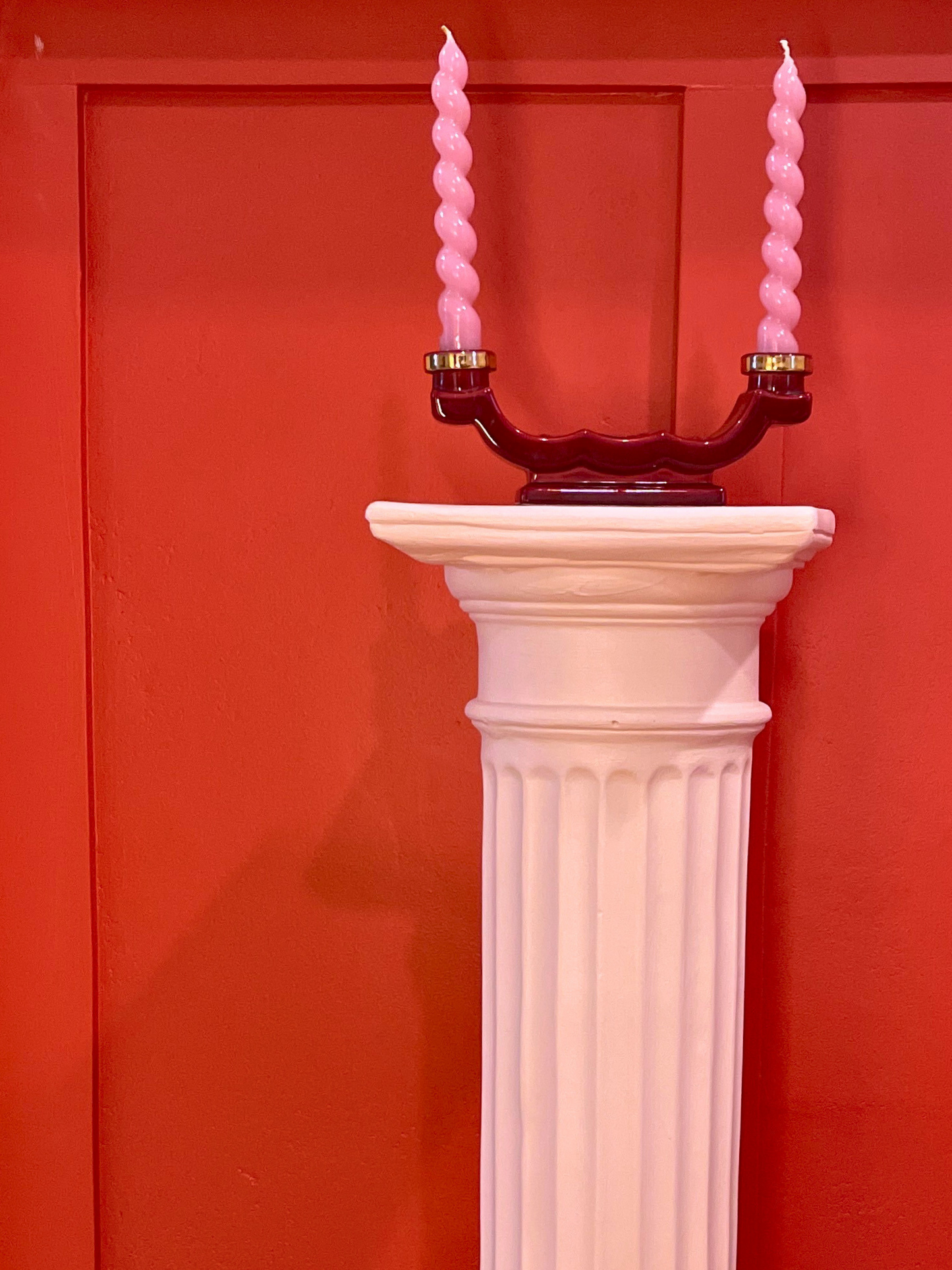 Bougeoir céramique art déco Ohmabergere