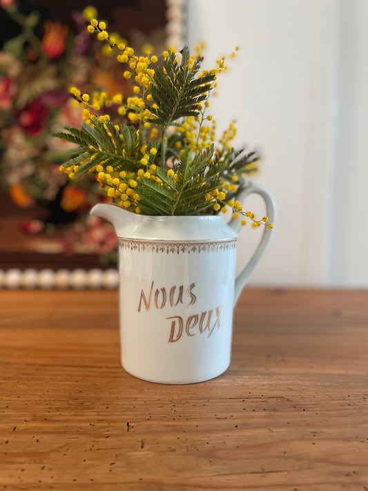 Pot à lait " Nous deux "