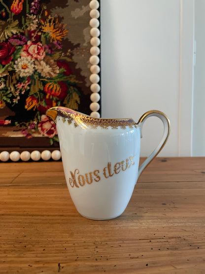 Pot à lait " Nous deux "