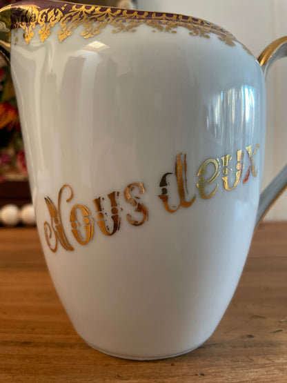 Pot à lait " Nous deux "