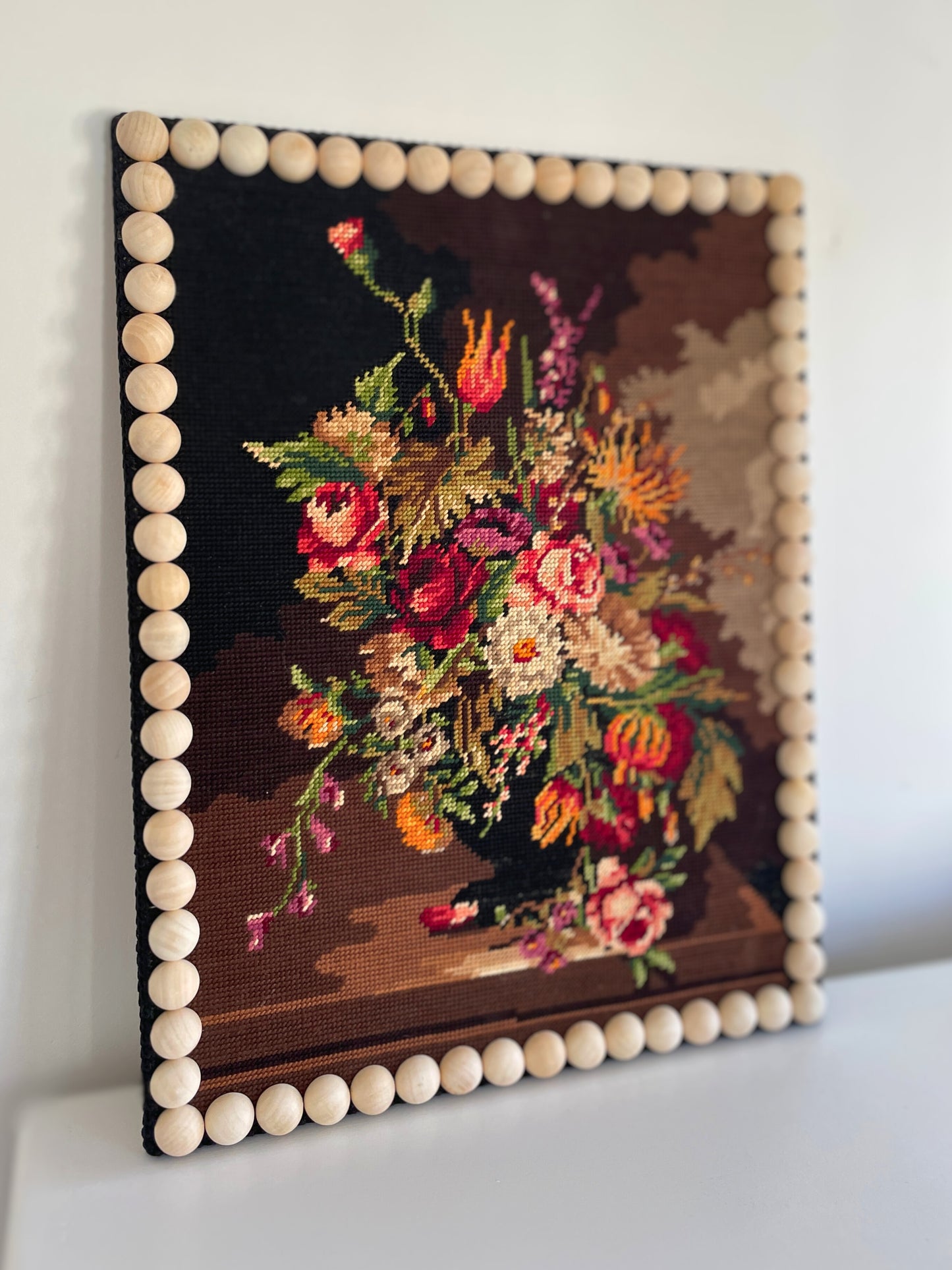 Tableau canevas fleurs