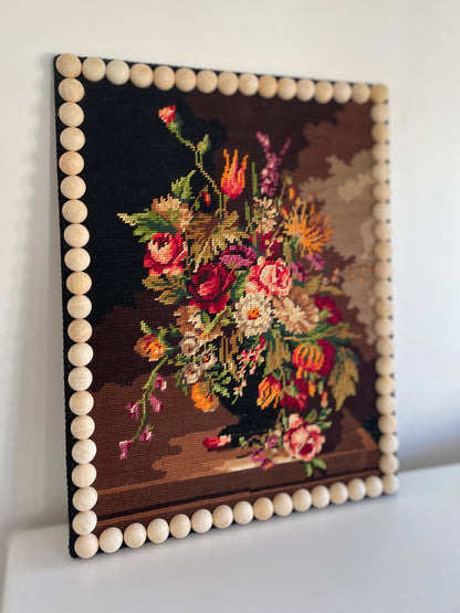 Tableau canevas fleurs