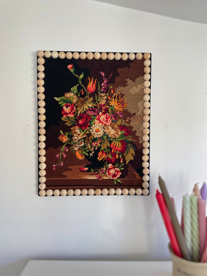 Tableau canevas fleurs
