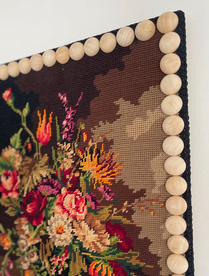 Tableau canevas fleurs