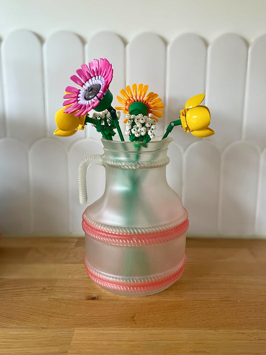 Pichet vintage en verre Ohmabergere