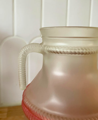 Pichet vintage en verre Ohmabergere