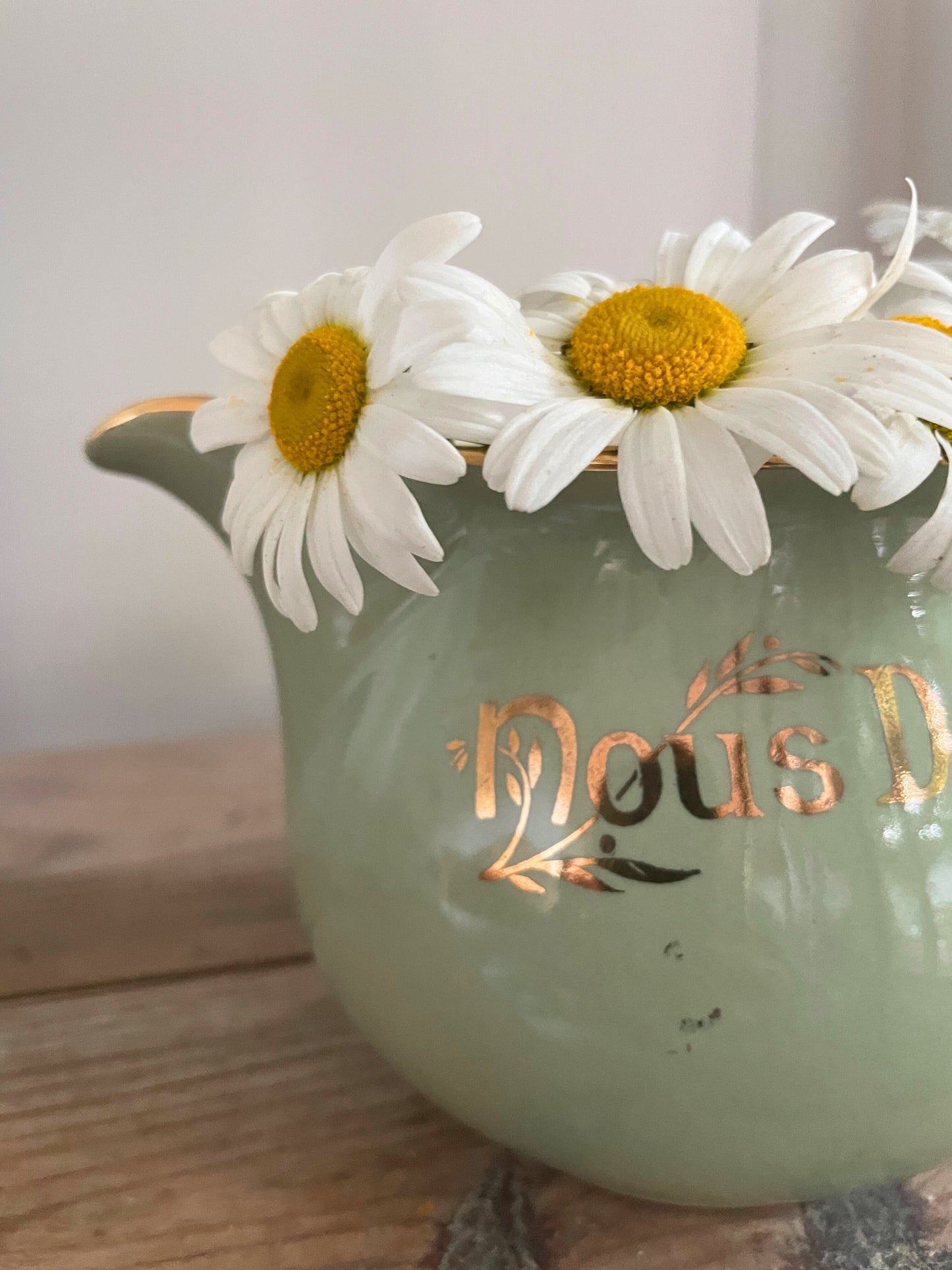 Pot à lait " Nous deux " mint Ohmabergere
