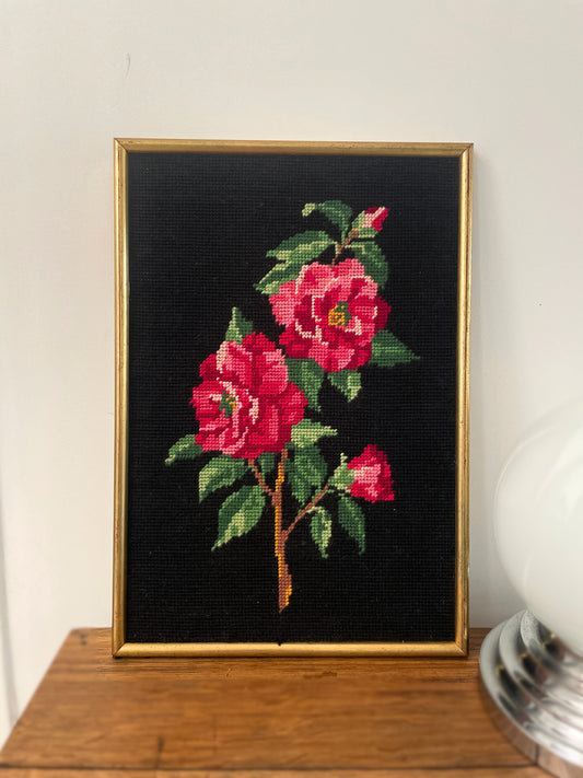Cadre canevas rose Ohmabergere