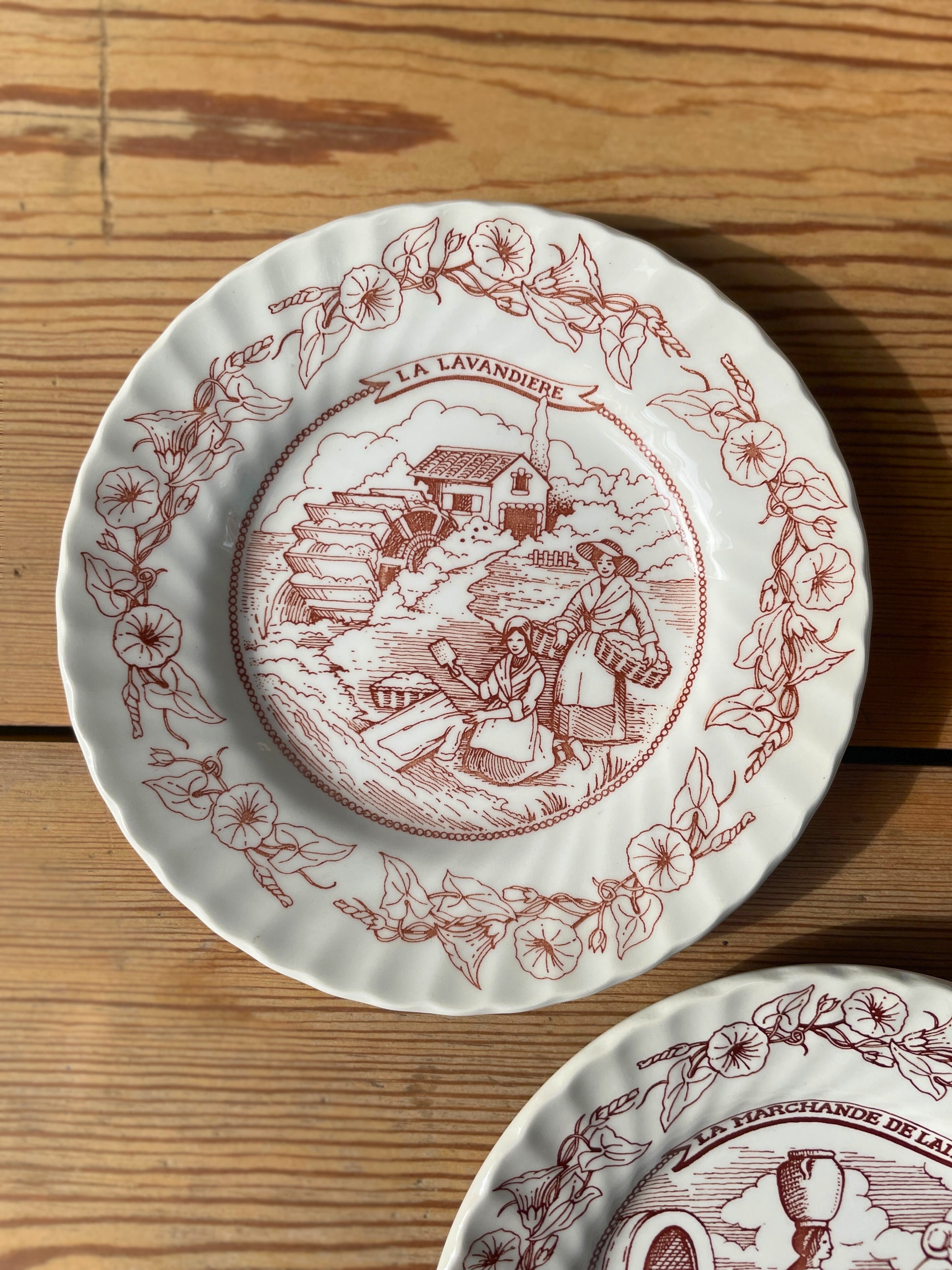 Set assiettes à dessert publicitaires Ohmabergere