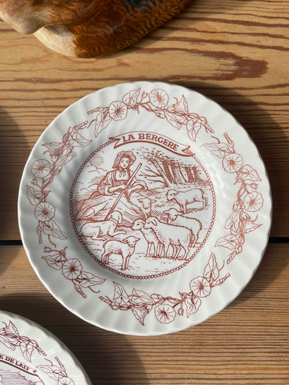 Set assiettes à dessert publicitaires Ohmabergere