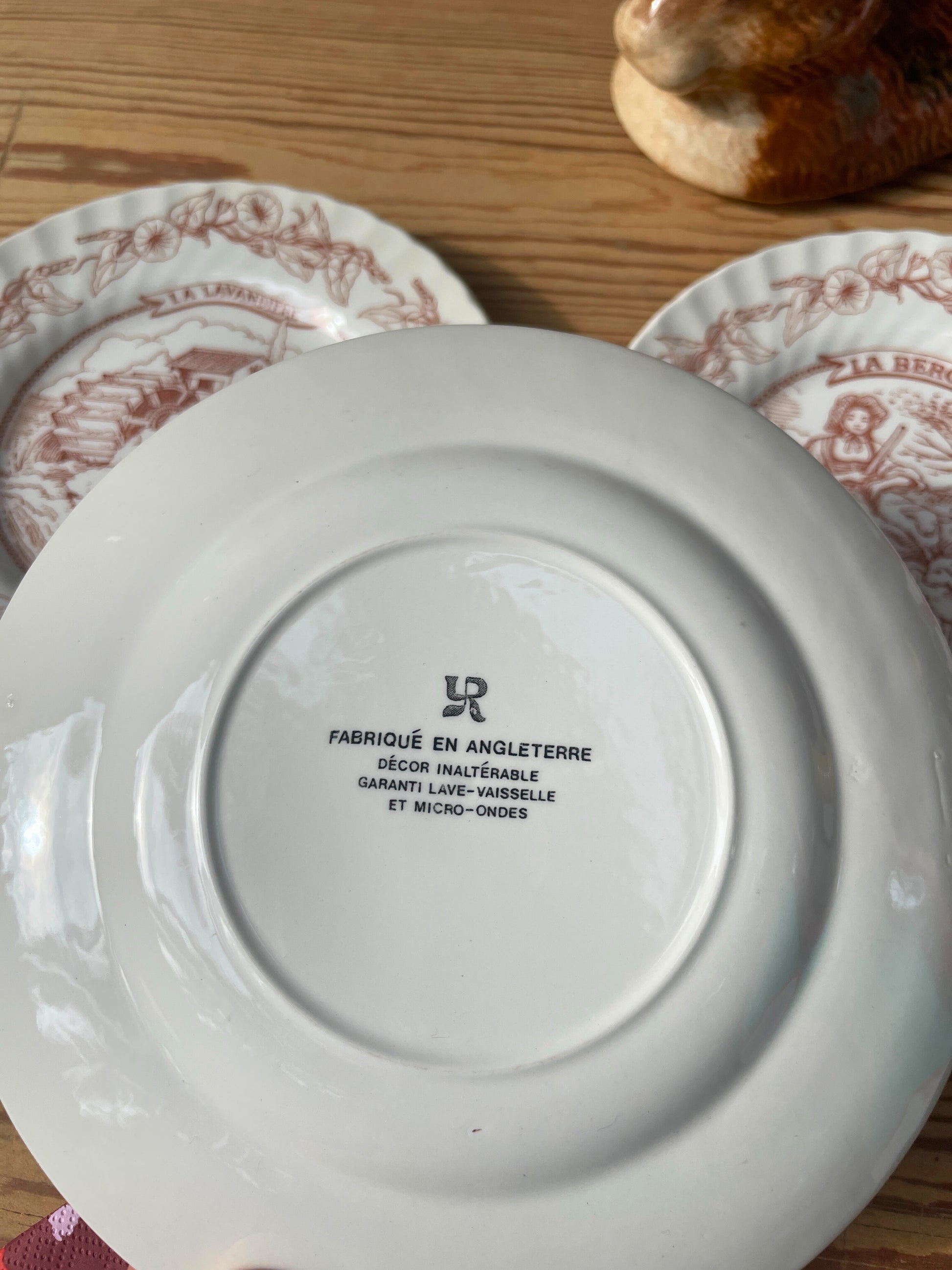 Set assiettes à dessert publicitaires Ohmabergere