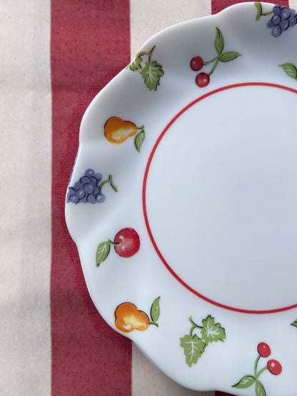 Set assiettes fruits Arcopal Ohmabergere