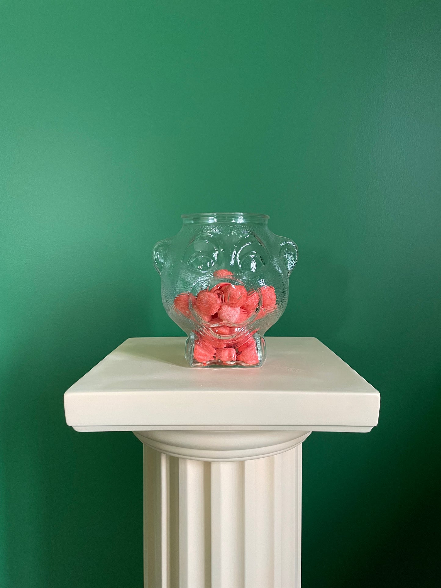 Bonbonnière ours vintage Ohmabergere