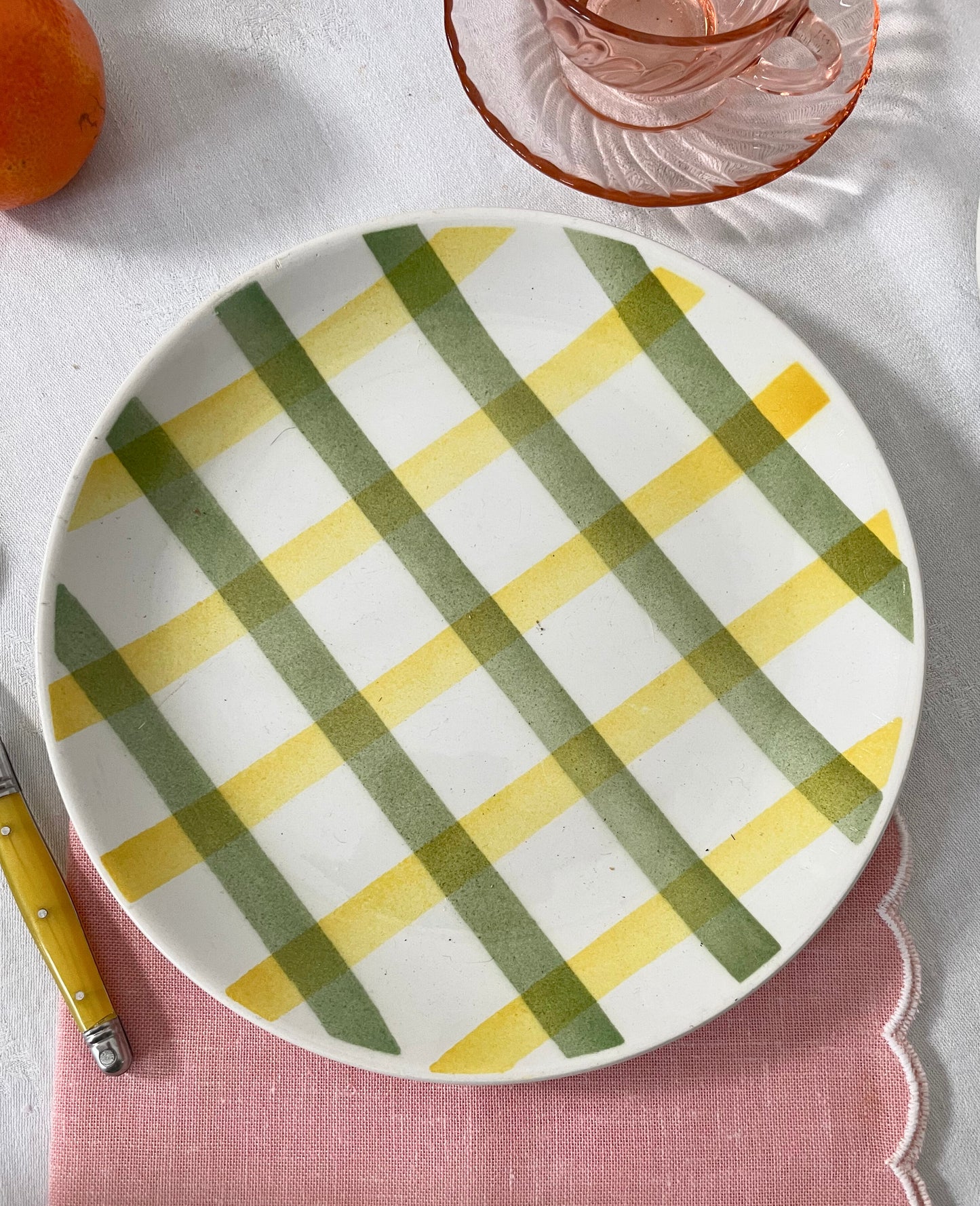 Lot de 3 assiettes à dessert  - Moulin des loups Ohmabergere
