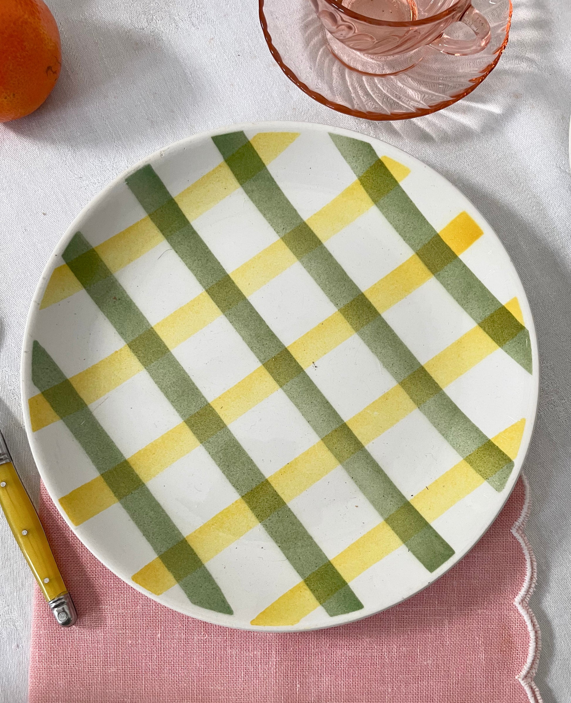 Lot de 3 assiettes à dessert  - Moulin des loups Ohmabergere