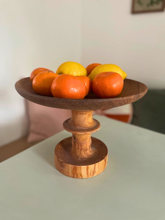 Présentoir en bois tourné Ohmabergere