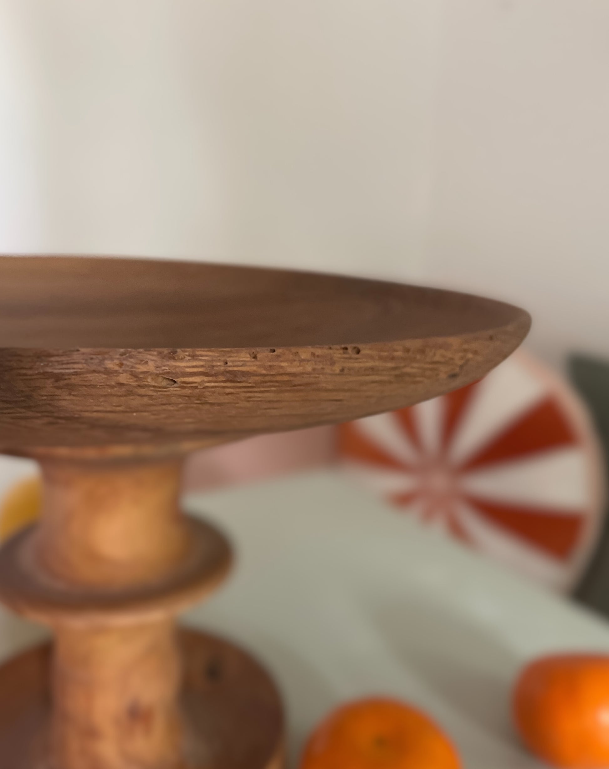 Présentoir en bois tourné Ohmabergere