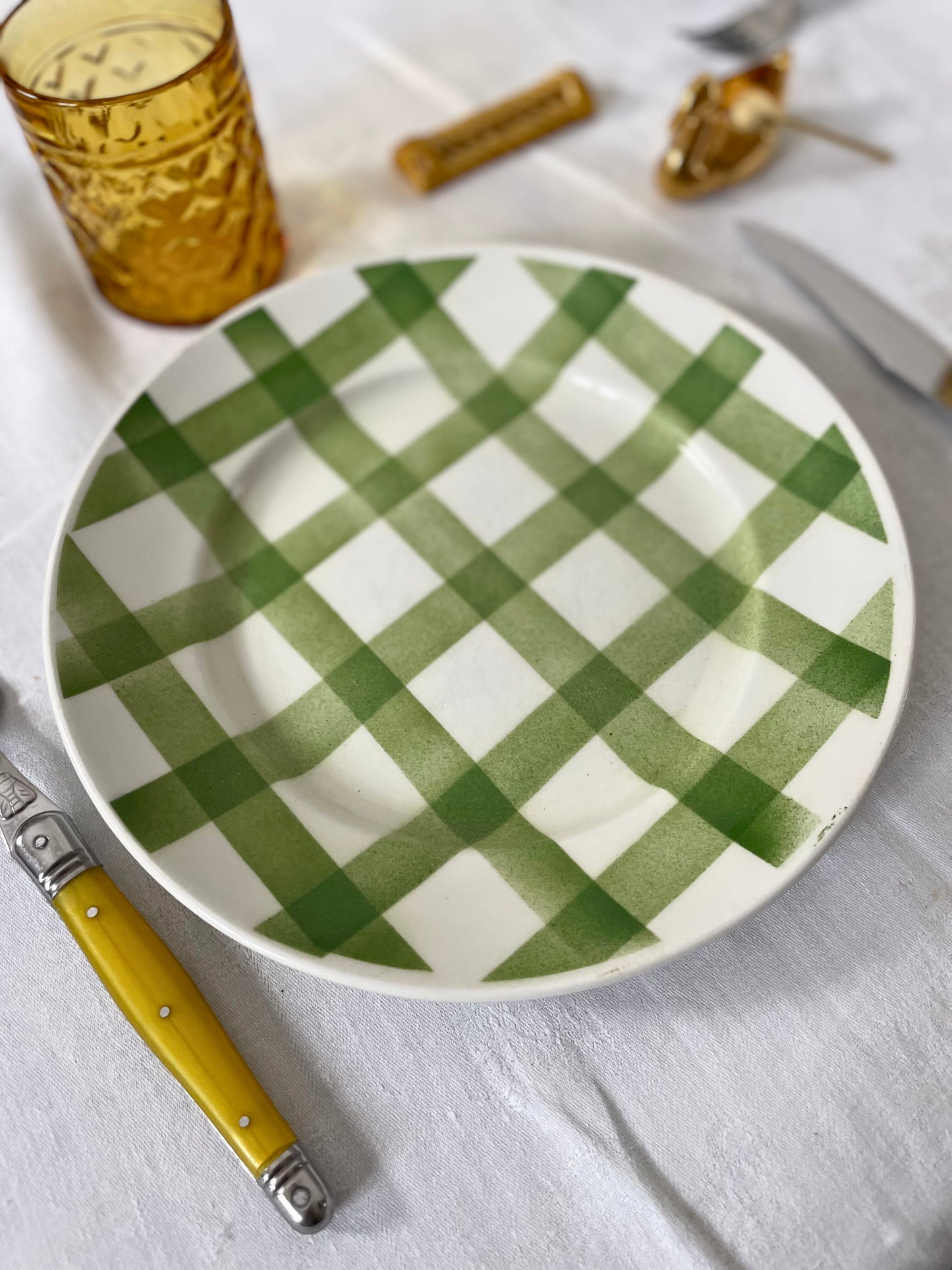 Set de 4 assiettes plates - Moulin des loups Ohmabergere
