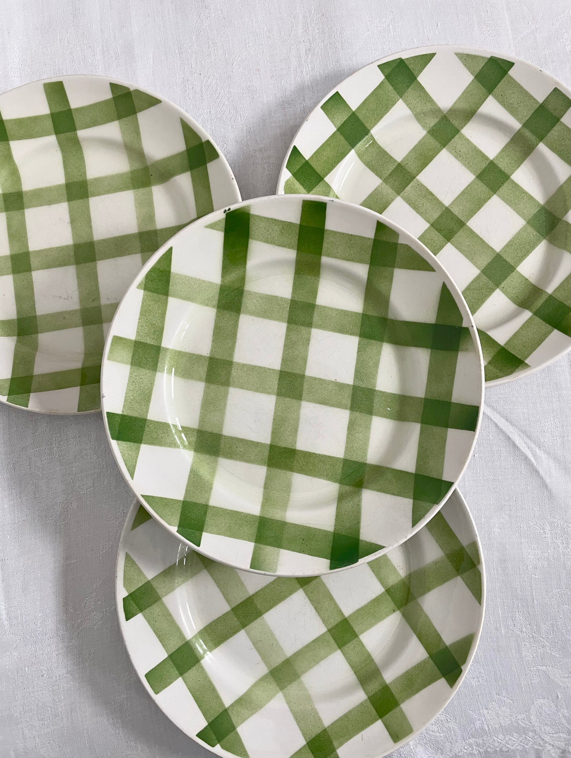 Set de 4 assiettes plates - Moulin des loups Ohmabergere