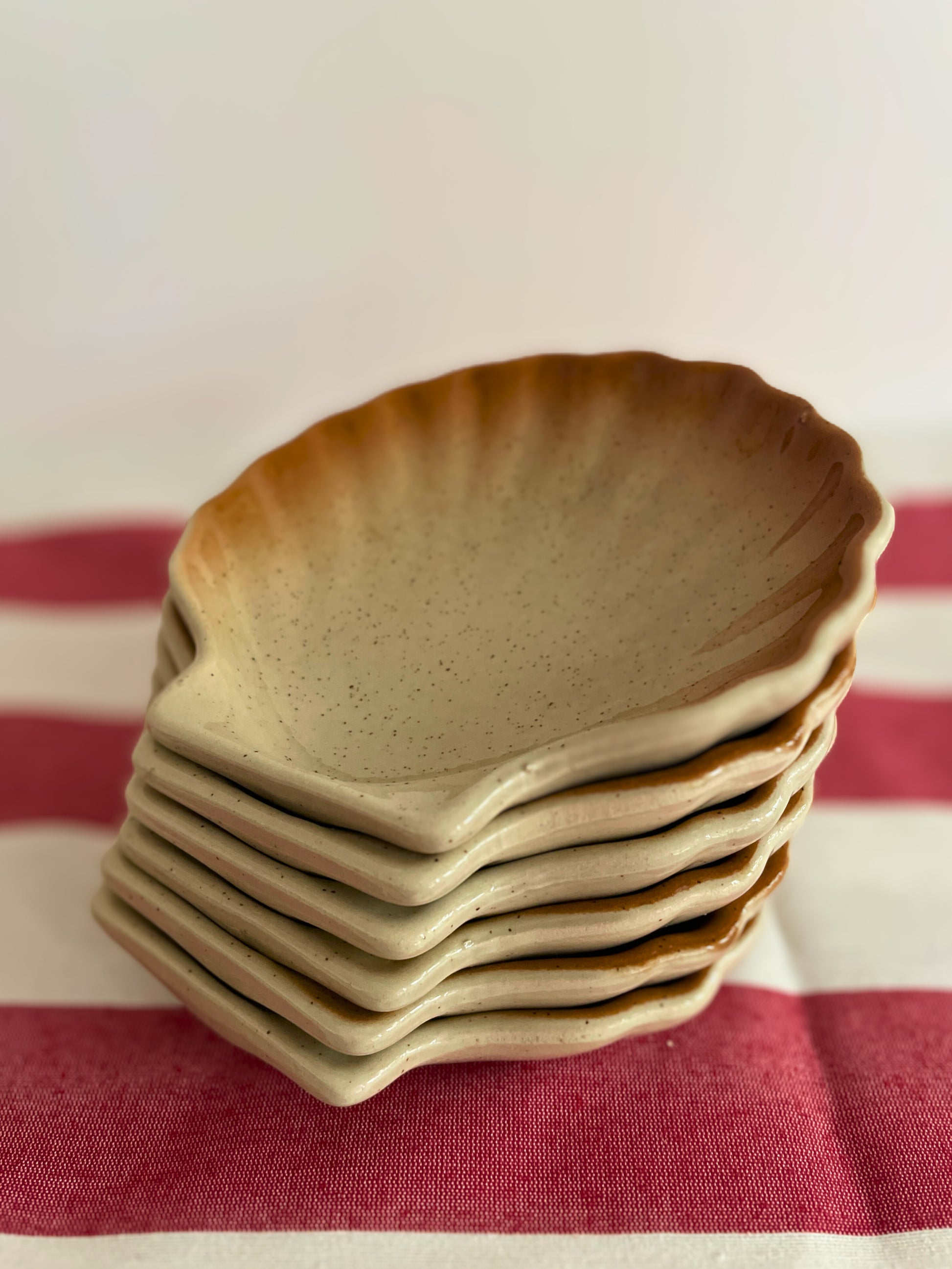 Set de 5 coupelles coquillage Ohmabergere