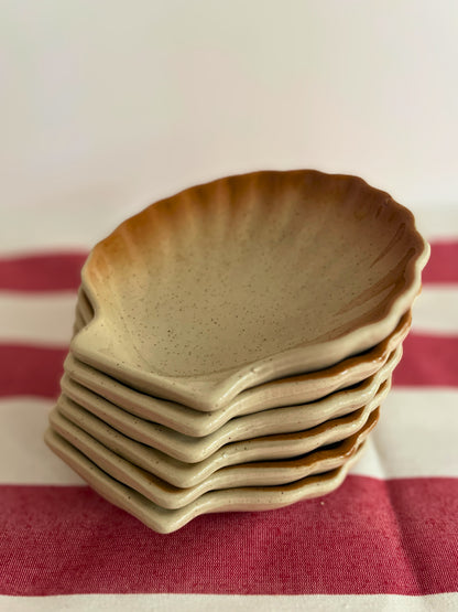 Set de 5 coupelles coquillage Ohmabergere