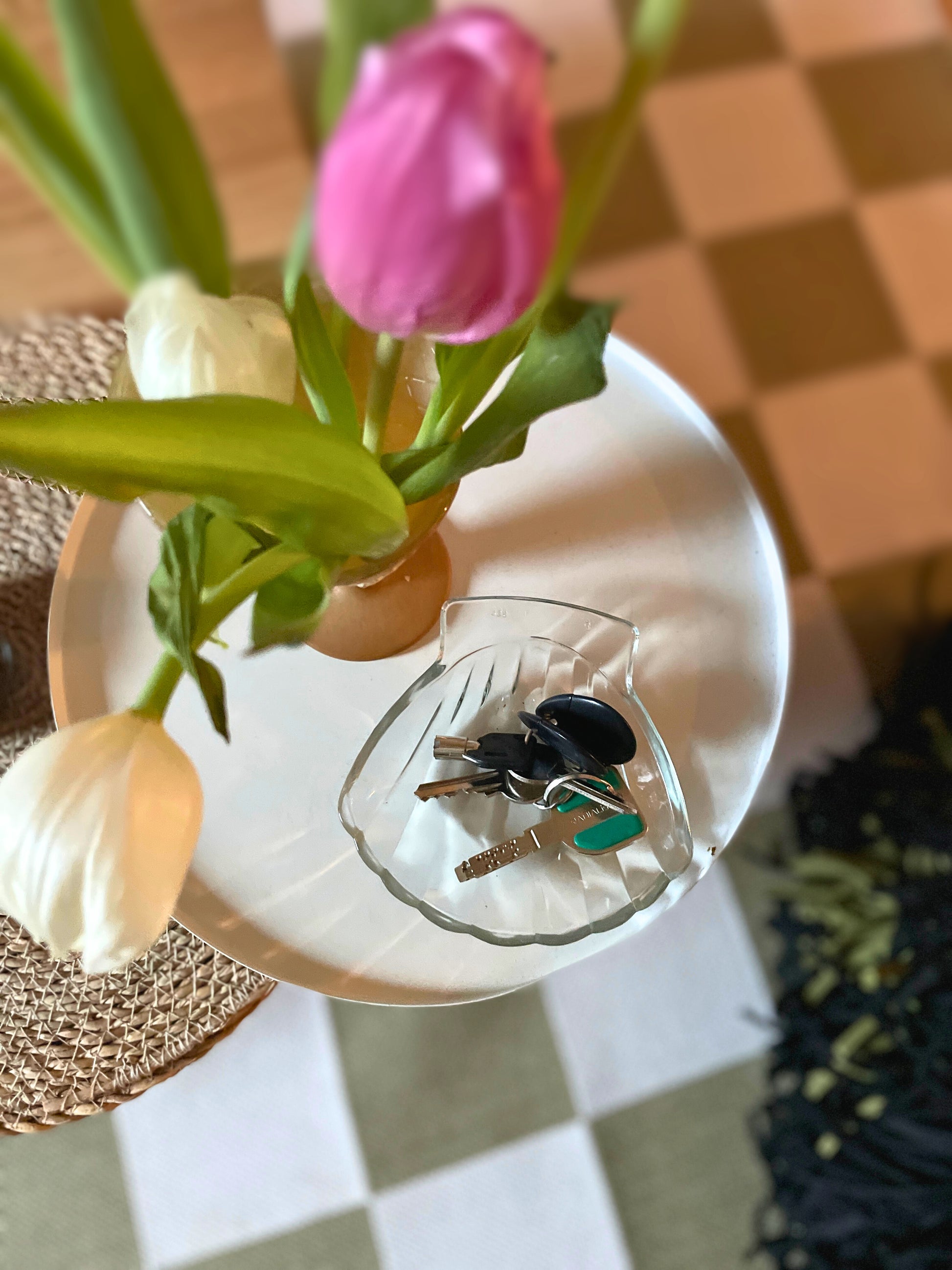 Coupelle en verre coquillage Ohmabergere