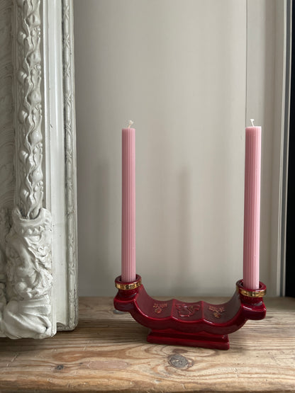 Bougeoir céramique art déco Ohmabergere