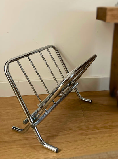 Porte revue chromé vintage Ohmabergere