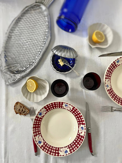 Set de 6 assiettes creuses - Badonviller Ohmabergere