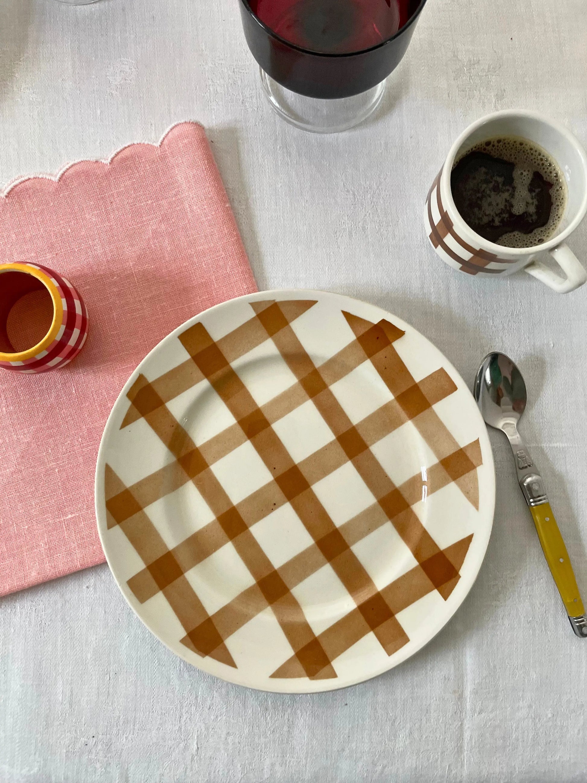 Set de 7 assiettes à dessert - Moulin des loups Ohmabergere