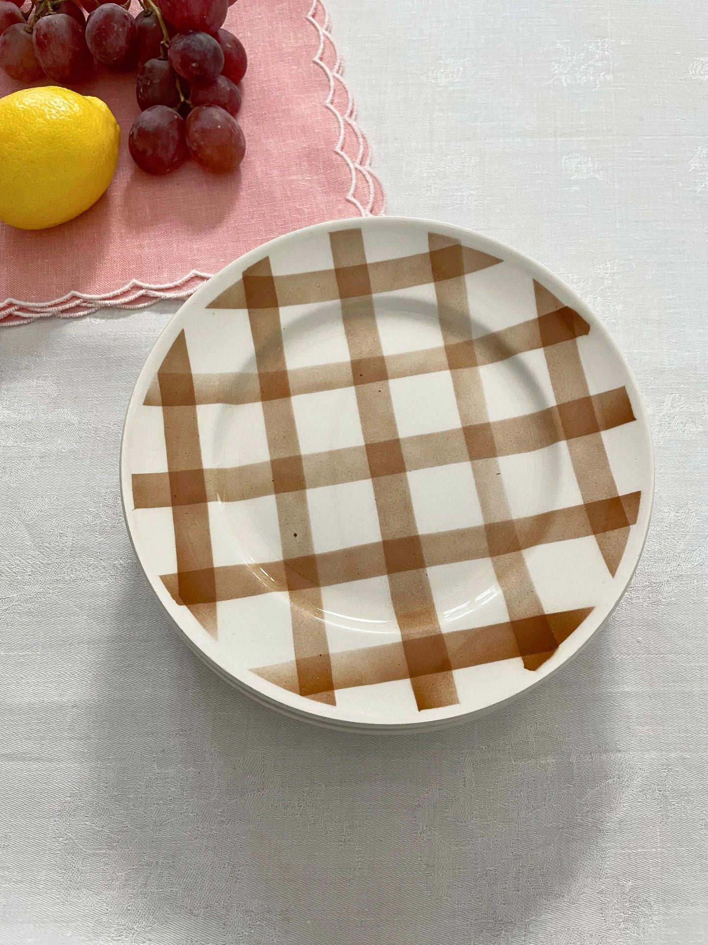 Set de 7 assiettes à dessert - Moulin des loups Ohmabergere